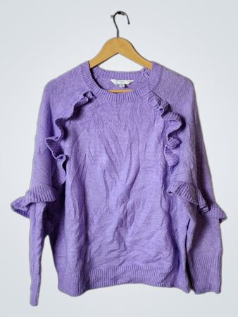 Purple Knit Sweater
