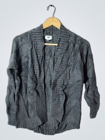 Old Navy Gray Knit Cardigan