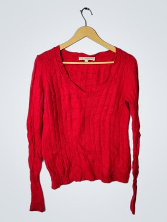 Red Knit Sweater