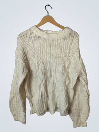 White Knit Sweater