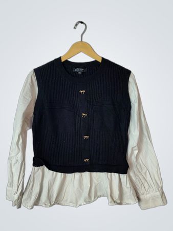 On 12th Young Contemporary Black Vest