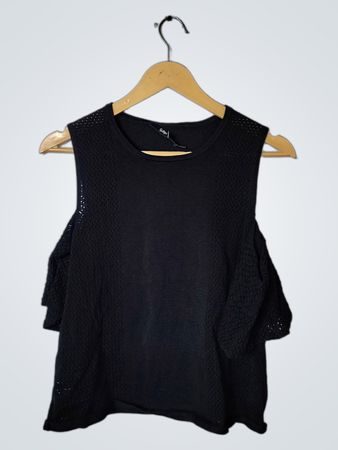 Black Sleeveless Top
