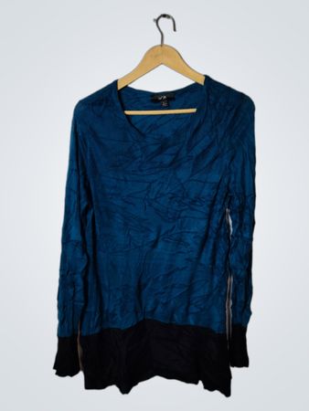 AGB Blue Long-Sleeve Top