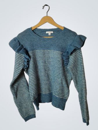 Lauren Conrad Blue Knit Sweater