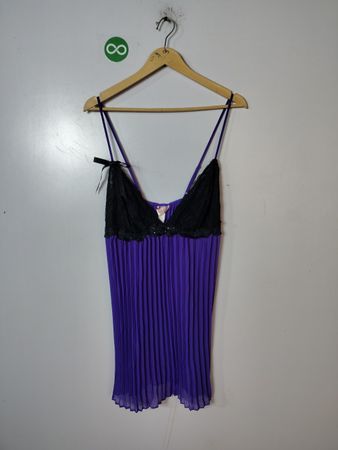 Purple and Black Camisole