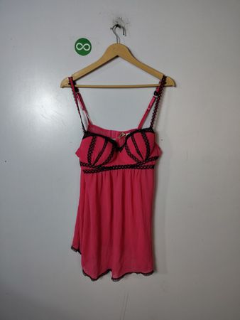 Pink Lace Chemise