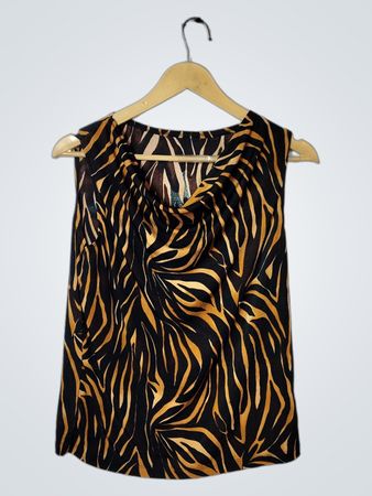 Zebra Print Top