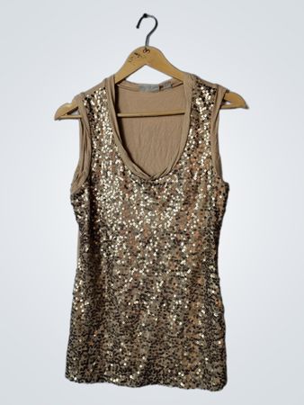 Sequin Tank Top