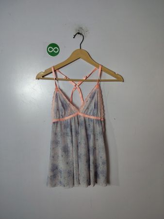 Sheer Floral Nightgown