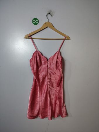 Intimate Moments Pink Satin Cami Top