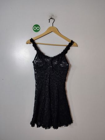 Black Lace Chemise