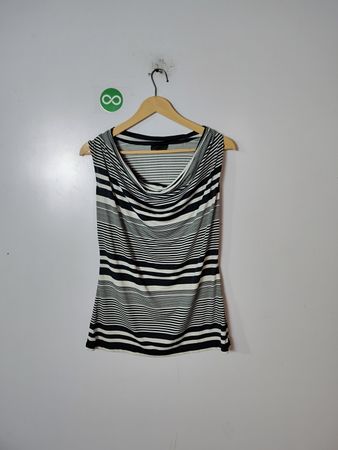 WORTHINGTON Striped Sleeveless Top