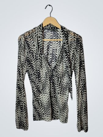 Mexx Patterned Long Sleeve Top