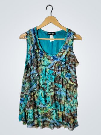 Only Nine Multicolor Sleeveless Top