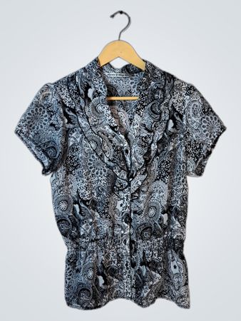 Signature by Larry Levine Men's Short Sleeve Shirt