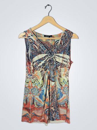 APT 9 Paisley Sleeveless Top