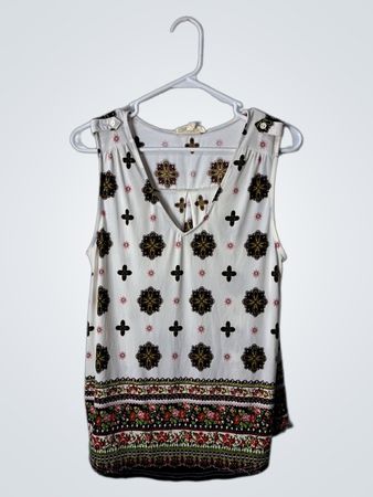 Sweet Wanderer Floral Sleeveless Top