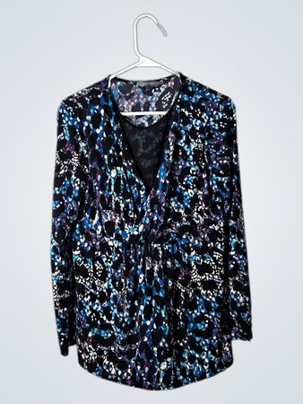 Daisy Fuentes Long Sleeve Blouse