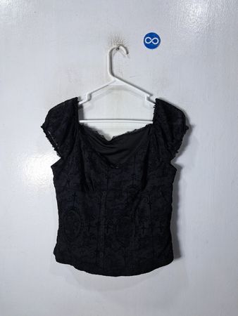 Black Lace Top