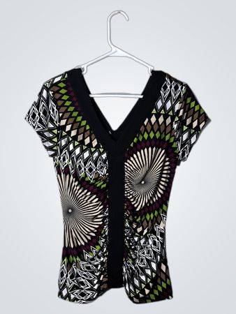 RICKiS Geometric Print Top