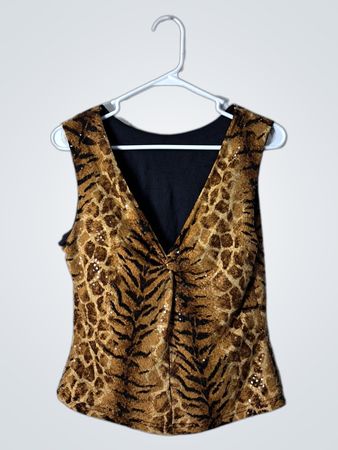 Animal Print Top