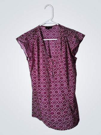 The Limited Pink Patterned Blouse