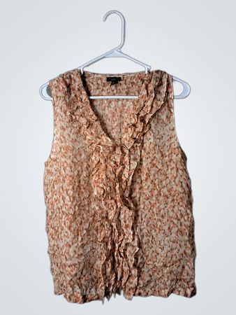 Talbots Floral Sleeveless Top