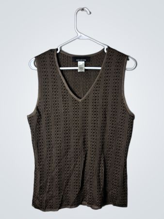 Jones New York Sleeveless Knit Top