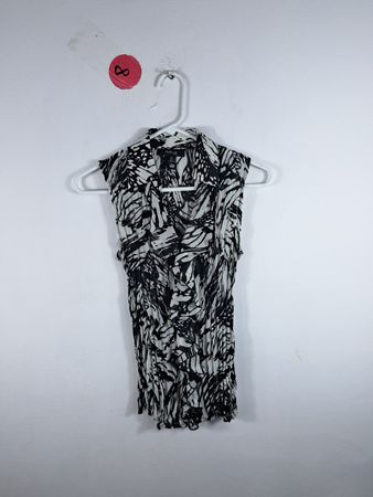 Style & Co. Petite Black and White Dress