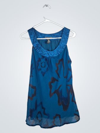 Blue Floral Dress