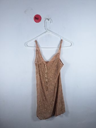 Brown Lace Dress