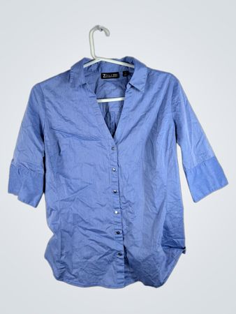 Blue Button-Down Shirt