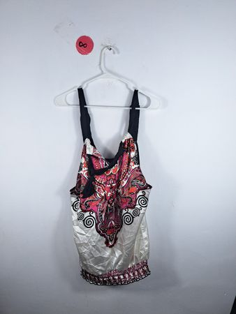 Womens Paisley Tank Top