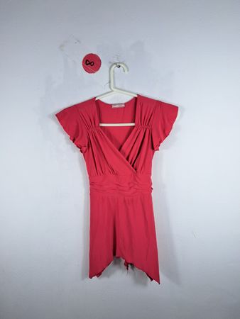 Red Wrap Dress