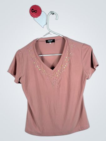 NLM Pink Embellished Top