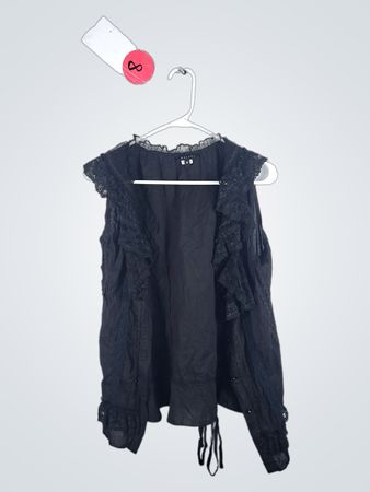 Black Off-The-Shoulder Top