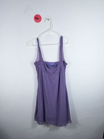 Purple Dress with Glitter
