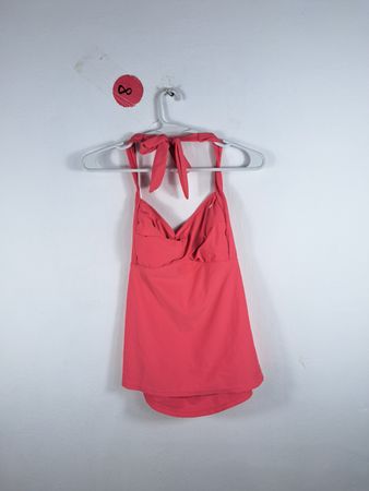 Pink Halter Neck Dress