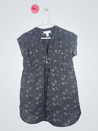 Motherhood Maternity Polka Dot Blouse