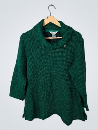 Green Knit Top