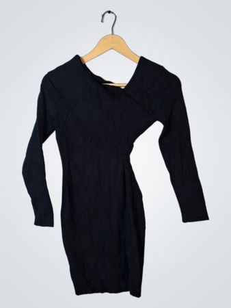 Black Long-Sleeve Dress