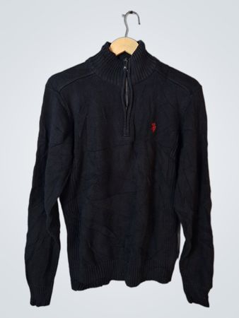 U.S. Polo Assn. Quarter-Zip Knit Sweater