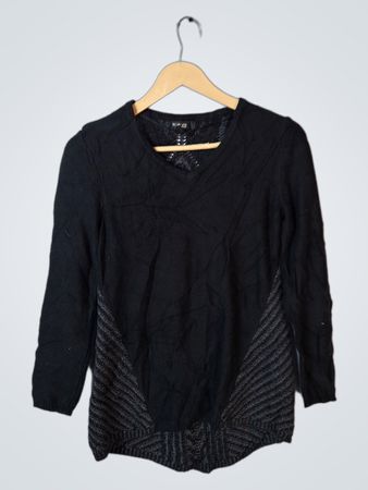 Black Knit Sweater