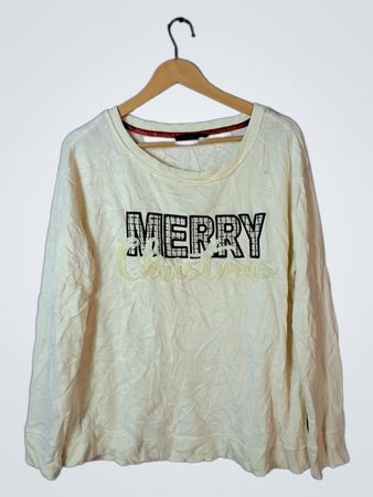 Long Sleeve Merry Christmas Sweatshirt