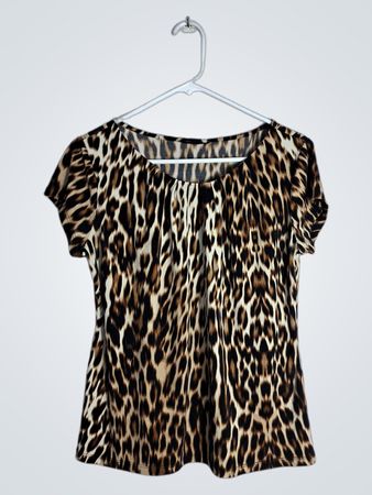 Leopard Print Blouse