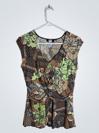 studio 1940 Floral Sleeveless Top