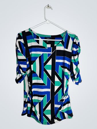 Alfani Geometric Pattern Top