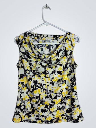 Kasper Floral Sleeveless Top