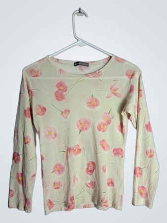 Naf Naf Floral Long Sleeve Top