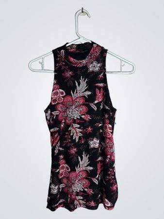 INC International Concepts Floral Blouse
